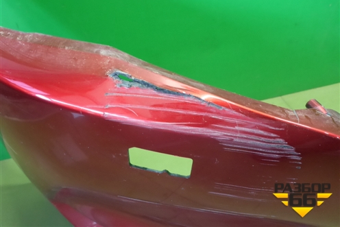 Бампер передний (под омыватели) (KB8A50031) для Mazda CX 5 с 2017г (СХ5)