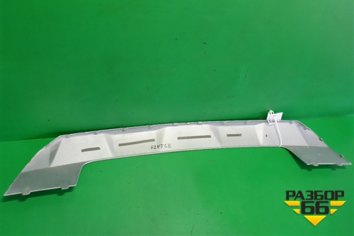 Накладка заднего бампера (после 2019г) (4M0807568A) для Audi Q7 c 2015г (Ку 7)