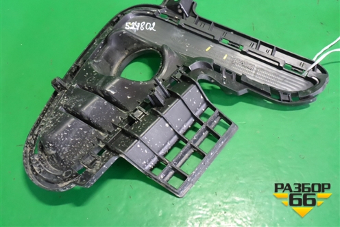 Накладка ПТФ левая (не под ДХО) (86523H0000) для Kia Rio с 2017г (Рио 4)