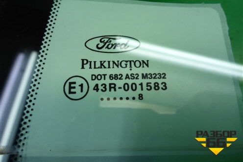 Стекло двери задней правой форточка для Ford Fusion с 2002г (Фьюжн)
