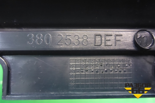 Накладка на щиток приборов (3802538DEF) для Iveco Daily с 2006-2011г (Дейли)