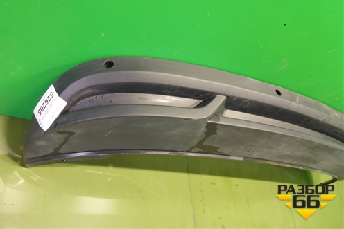 Юбка заднего бампера (под парктроник) (60U807521A) для Skoda Rapid с 2020г (Рапид)