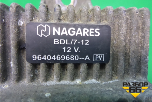 Реле свечей накала (9640469680) для Renault Megane 2 с 2002-2009г (Меган)