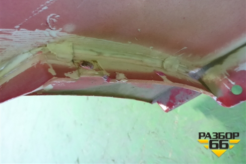 Бампер задний (до 2015г хэтчбек под парктроник) (BM51А17906AGW) (BM51A17906AGW) для Ford Focus 3 с 2011г (Фокус)