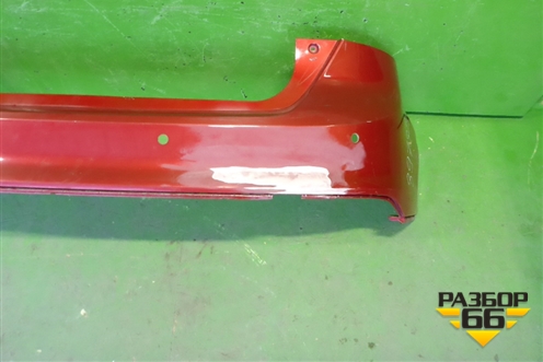 Бампер задний (до 2015г хэтчбек под парктроник) (BM51А17906AGW) (BM51A17906AGW) для Ford Focus 3 с 2011г (Фокус)