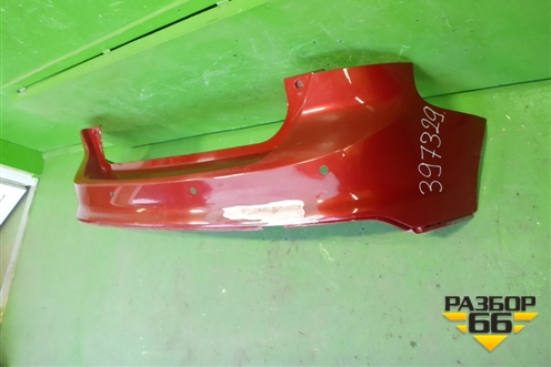 Бампер задний (до 2015г хэтчбек под парктроник) (BM51А17906AGW) (BM51A17906AGW) для Ford Focus 3 с 2011г (Фокус)