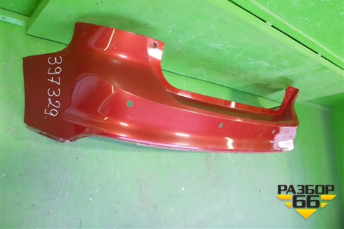 Бампер задний (до 2015г хэтчбек под парктроник) (BM51А17906AGW) (BM51A17906AGW) для Ford Focus 3 с 2011г (Фокус)