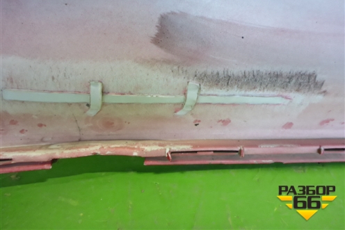 Бампер задний (до 2015г хэтчбек под парктроник) (BM51А17906AGW) (BM51A17906AGW) для Ford Focus 3 с 2011г (Фокус)