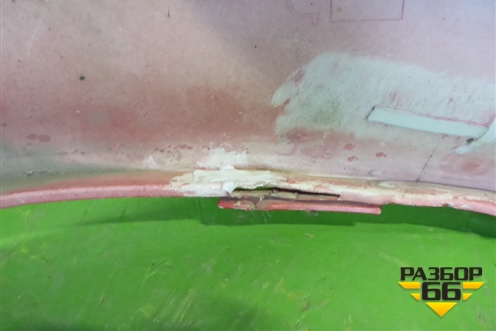 Бампер задний (до 2015г хэтчбек под парктроник) (BM51А17906AGW) (BM51A17906AGW) для Ford Focus 3 с 2011г (Фокус)