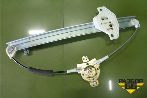 Стеклоподъёмник механический задний левый (новый) (8340125000) для Hyundai Aсcent с 2000г (Акцент)