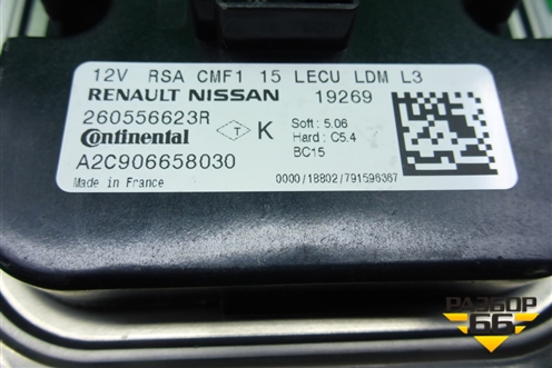 Блок управления фарой LED (260556623R) для Renault Arkana с 2019г (Аркана)