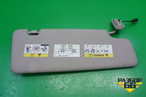 Козырёк солнцезащитный левый для Land Rover Discovery 3 с 2004-2009г (Дискавери)