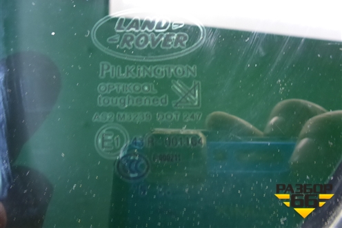 Стекло двери задней левой форточка для Land Rover Discovery 3 с 2004-2009г (Дискавери)