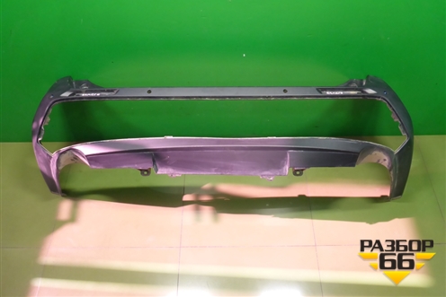 Бампер задний (под парктроник) (521590R280) для Toyota Rav-4 с 2018г (Рав 4)