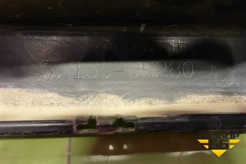 Бампер задний (под парктроник) (521590R280) для Toyota Rav-4 с 2018г (Рав 4)