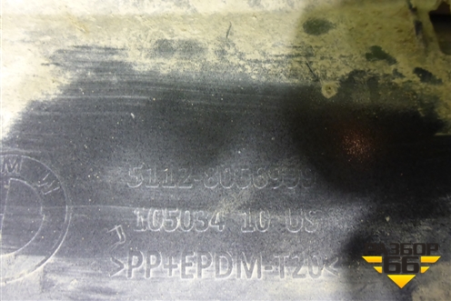 Бампер задний (М-Пакет под парктроник) (51128056999) для BMW X4 F26 с 2014г (Х4 Ф25)