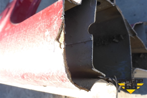 Порог со стойкой левый для Chevrolet Cruze c 2009-2015г (Круз)