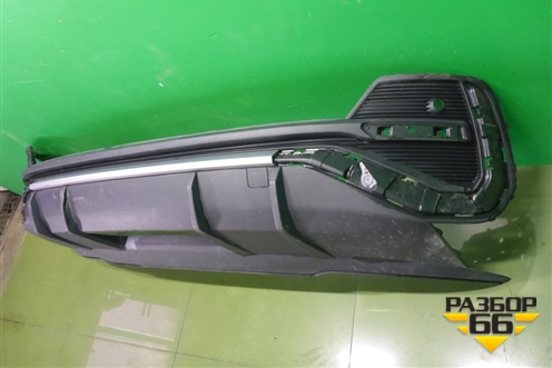 Бампер задний нижняя часть (S-Line под парктроник) (83F807521A) для Audi Q3 с 2018-2025г (Ку 3)