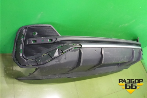 Бампер задний нижняя часть (S-Line под парктроник) (83F807521A) для Audi Q3 с 2018-2025г (Ку 3)