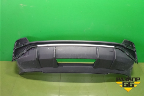 Бампер задний нижняя часть (S-Line под парктроник) (83F807521A) для Audi Q3 с 2018-2025г (Ку 3)