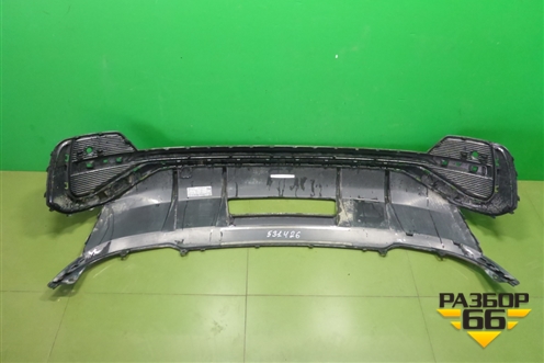 Бампер задний нижняя часть (S-Line под парктроник) (83F807521A) для Audi Q3 с 2018-2025г (Ку 3)