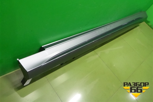 Накладка на порог наружная левая (AMG новая) (A1676982101) для Mercedes Benz GLE-Klass V167 с 2018г (ГЛЕ)