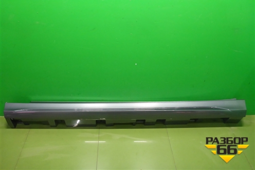 Накладка на порог наружная левая (AMG новая) (A1676982101) для Mercedes Benz GLE-Klass V167 с 2018г (ГЛЕ)