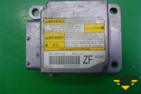 Блок управления AIR BAG (96417796) для Chevrolet Rezzo с 2003г (Резо)