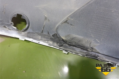 Бампер задний (под парктроник) (3G5807421) для Volkswagen Passat [B8] 2014-2024г (Пассат Б8)