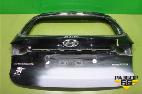 Дверь багажника без стекла (72800S1100) для Hyundai Santa Fe с 2018-2024г (Санта Фе)