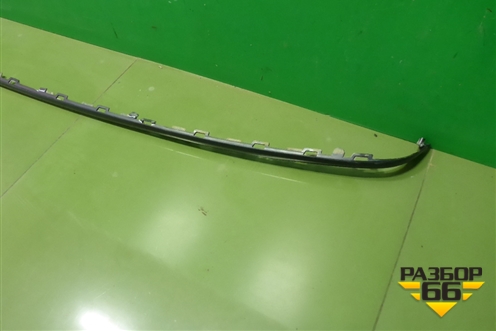 Накладка заднего бампера (4M0807578) для Audi Q7 c 2015г (Ку 7)