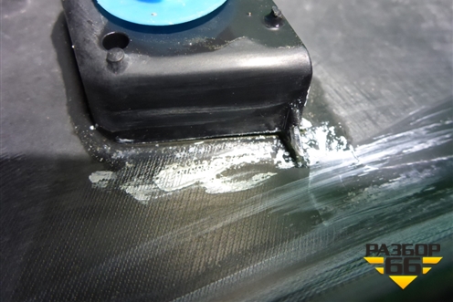 Накладка переднего крыла левого (7400A509) для Mitsubishi Eclipse Cross с 2017г (Эклипс Кросс)