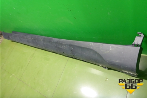 Накладка на порог наружная левая (51777319853) для BMW X6 F16 с 2014г (Х6 Ф16)