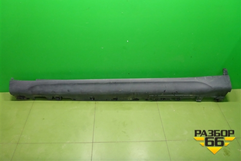 Накладка на порог наружная левая (51777319853) для BMW X6 F16 с 2014г (Х6 Ф16)