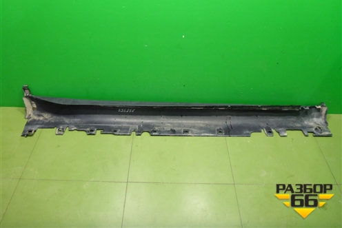 Накладка на порог наружная левая (51777319853) для BMW X6 F16 с 2014г (Х6 Ф16)