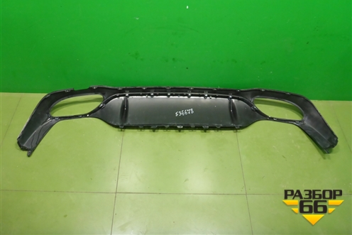 Юбка заднего бампера (A2138851801) для Mercedes Benz E-Klass W213 с 2016г (Е)