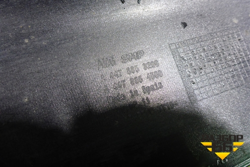 Бампер задний (под парктроник) (A4478853200) для Mercedes Benz V-Klass Vito/Viano W 447 с 2014г (В Вито/Виано)