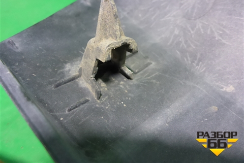 Накладка заднего бампера нижняя (после 2015г) (6415A061) для Mitsubishi Outlander с 2012-2024г (Аутлендер)