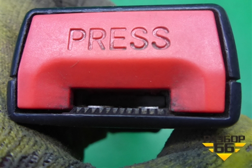 Замок ремня безопасности задний (одинарный) для Lifan X50 с 2015г (Х50)