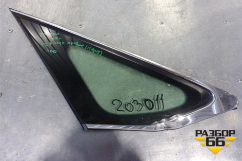 Стекло глухое левое (заднее) (6272048280) для Lexus RX 300 c 2009-2015г (РХ)