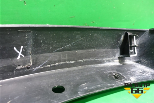 Накладка заднего бампера правая (527060K010) для Toyota Fortuner с 2016г (Фортунер)