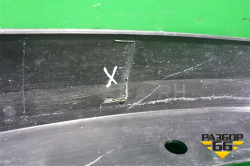 Накладка заднего бампера правая (527060K010) для Toyota Fortuner с 2016г (Фортунер)