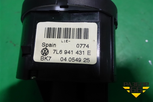 Модуль управления света фар (7L6941431) для Volkswagen Touareg c 2002-2010г (Туарег)