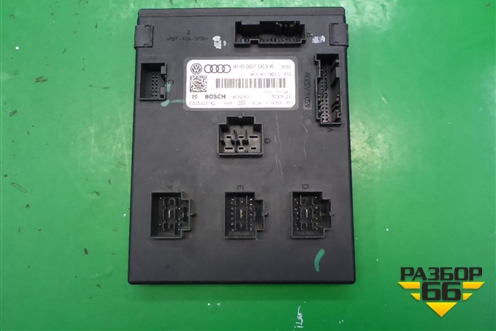 Блок электронный (управления бортовой сети) (4H0907063K) для Volkswagen Touareg с 2010-2018г (Туарег)