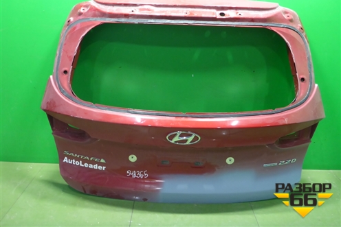 Дверь багажника без стекла (72800S1100) для Hyundai Santa Fe с 2018-2024г (Санта Фе)