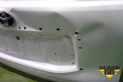 Дверь багажника без стекла (после 2017г) (6700560L30) для Toyota Land Cruiser Prado(150) с 2009г (Ленд Крузер Прадо)