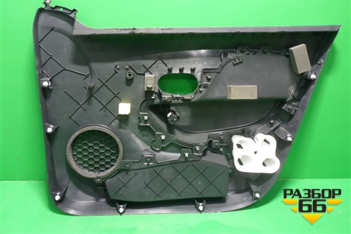 Обшивка двери передней левой под электрику (809113610R) для Renault Logan II с 2012г (Логан)