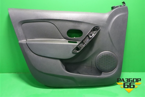 Обшивка двери передней левой под электрику (809113610R) для Renault Logan II с 2012г (Логан)