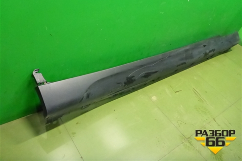 Накладка на порог наружная правая (51777319854) для BMW X6 F16 с 2014г (Х6 Ф16)