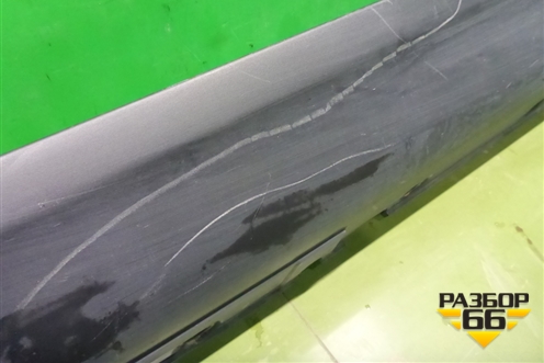 Накладка на порог наружная правая (51777319854) для BMW X6 F16 с 2014г (Х6 Ф16)